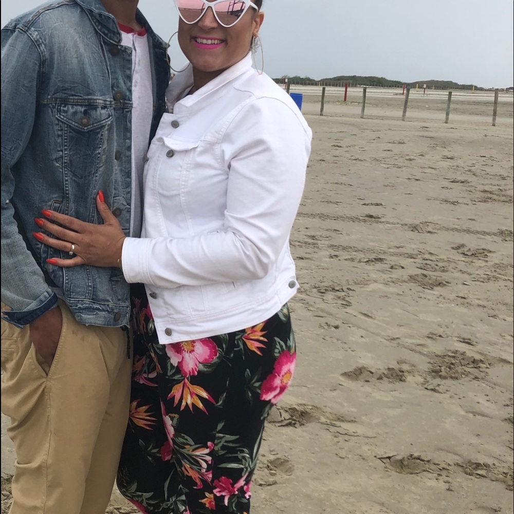 Tropical Print Romper